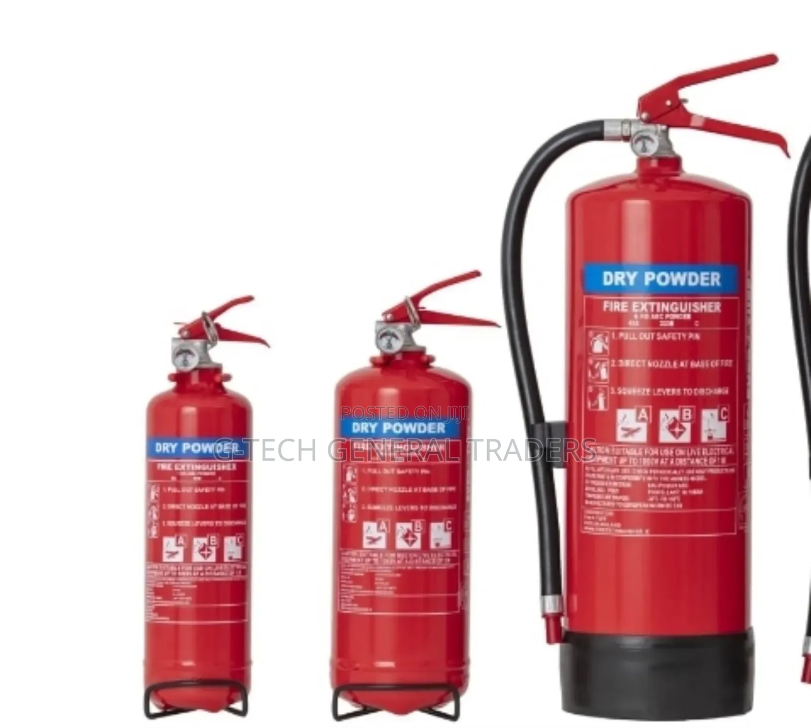 Dry Powder 1kg Fire Extinguisher