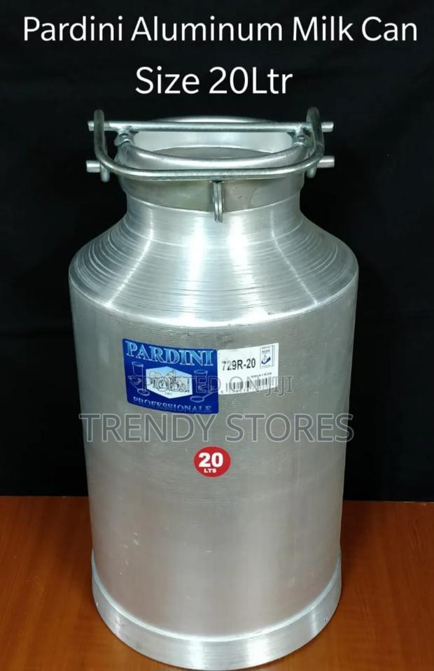 Pardini Aluminium Milk Can - main view