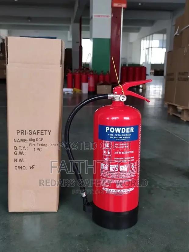 Fire Extinguisher 6kg Dry Powder - thumbnail 2