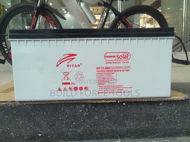 Ritar 200watt Gel Deep Cycle Battery - thumbnail 3
