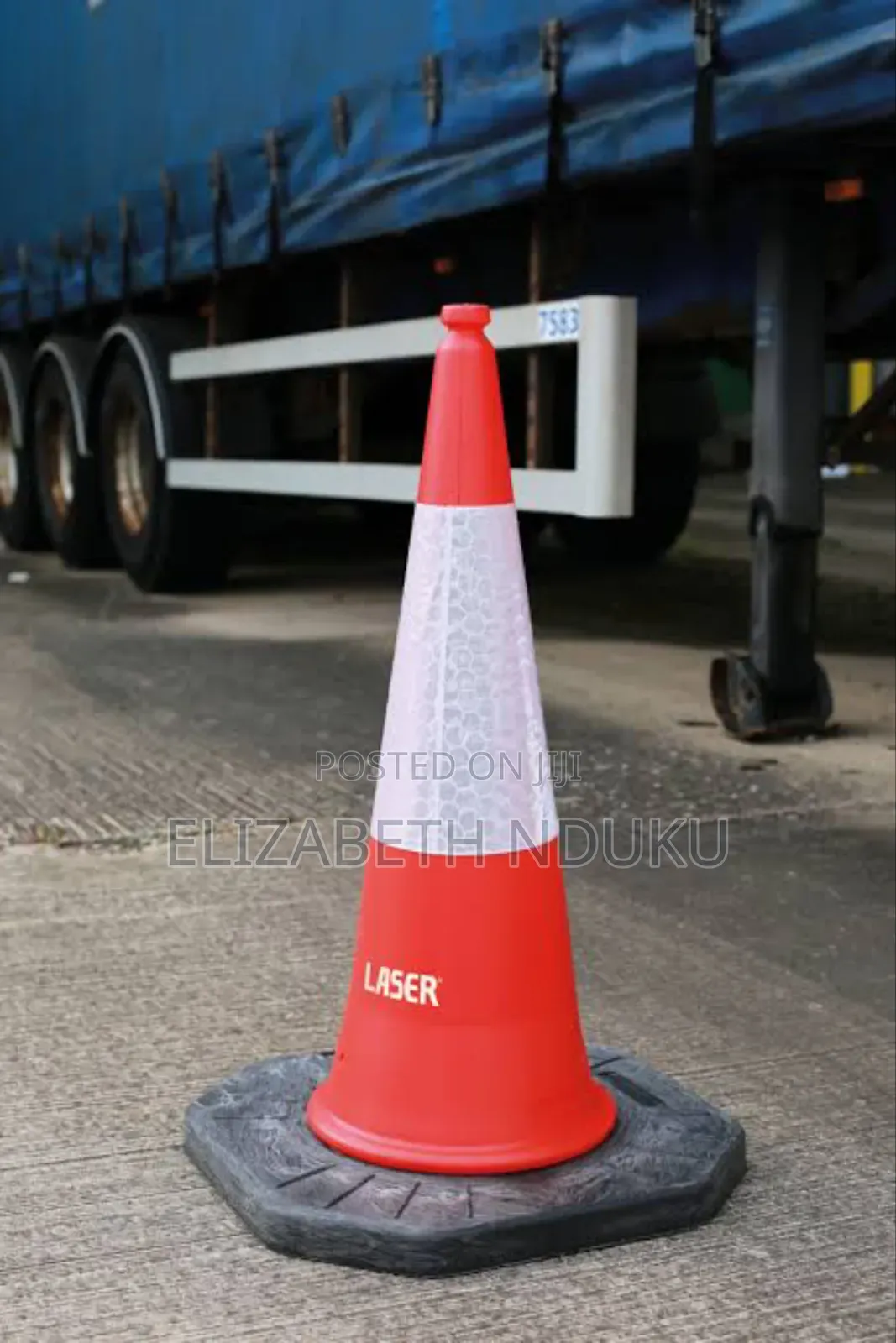 Stable Base Safety Cones
