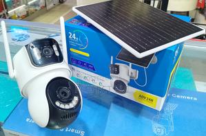 Smart Auto-Tracking Icsee 4mp PTZ Dual Lens Wifi Solar Camera - thumbnail 2