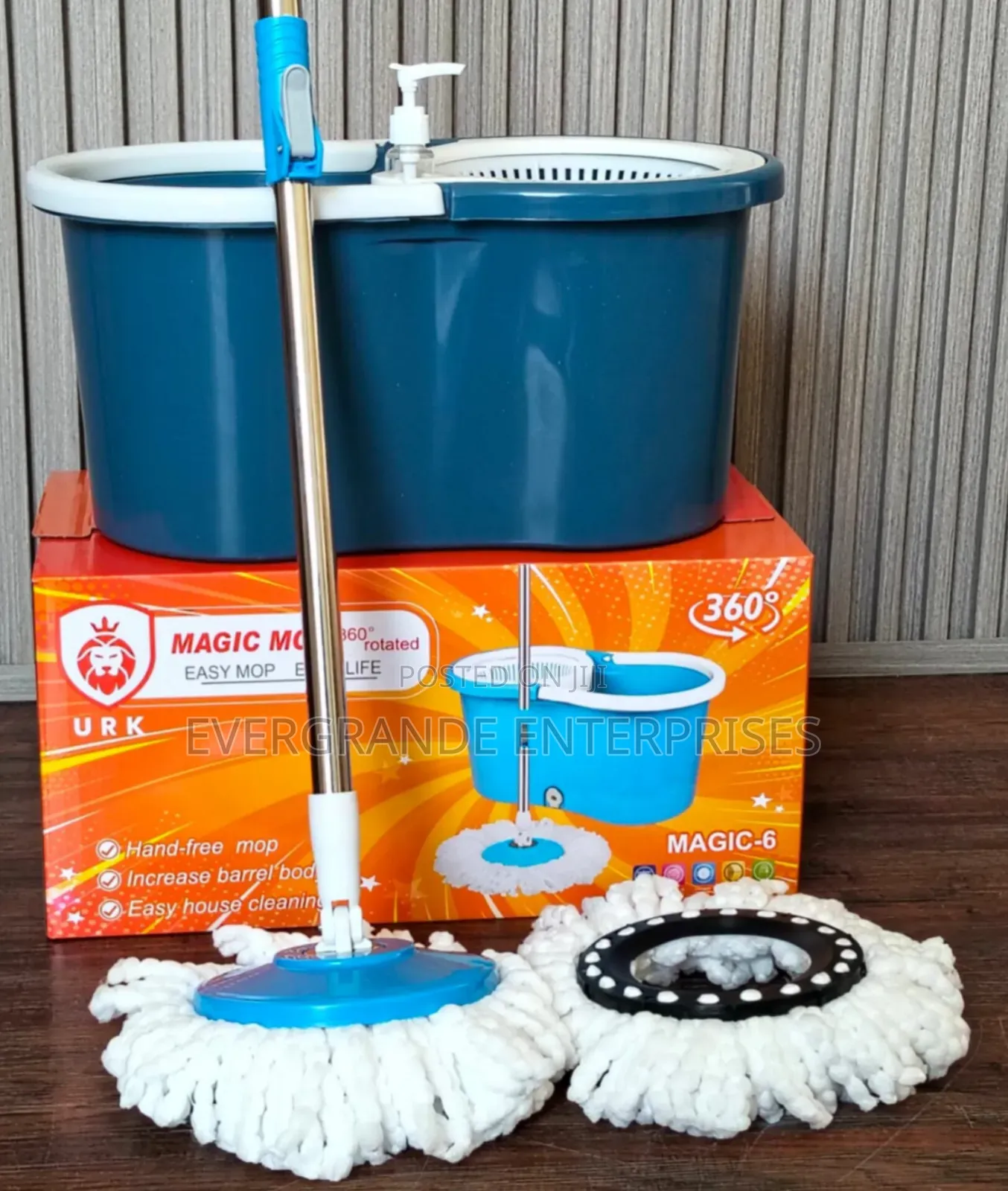 Spin Mob, Metallic Spin Mop