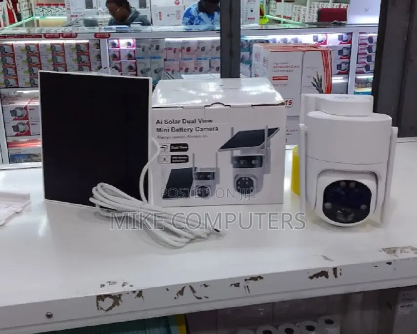 Mini Ubox Solar Powered PTZ 6mp Single
