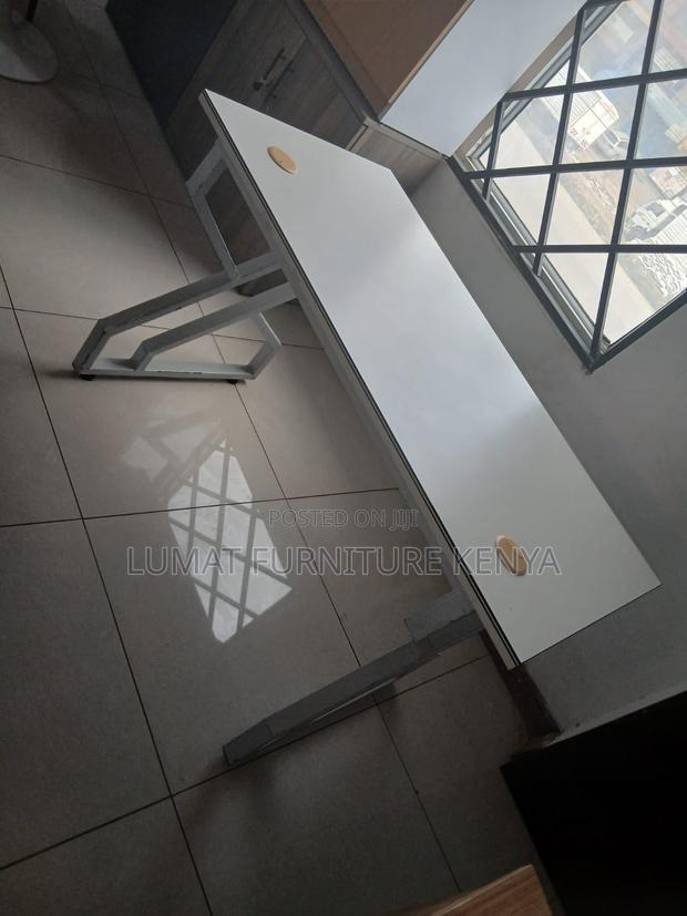 1.4m Modern White Home/Office Study Table - thumbnail 4