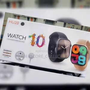 Hu20 2.2 Inches Smart Watch With 3 Straps