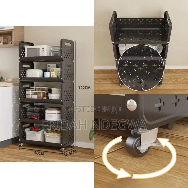 *Kitchen Basket Household Storage Rack - main view