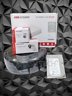 Hikvision Full Hd (2mp) 4 CCTV Camera 4ch Incredible Full Hd DVR Kit