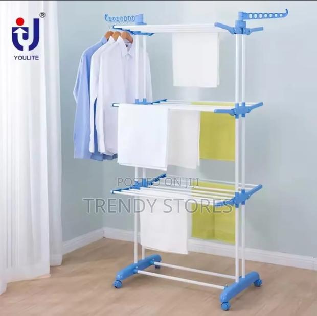 Portable Clothes Drying Rack - main view