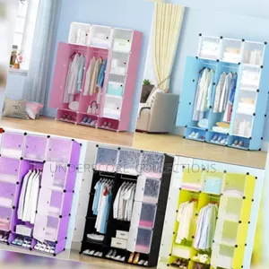 Plastic Foldable Portable Wardrobe