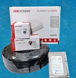 New (2mp) 4 CCTV Camera 4ch.Full Hd DVR Kit Ir Hd Cameras