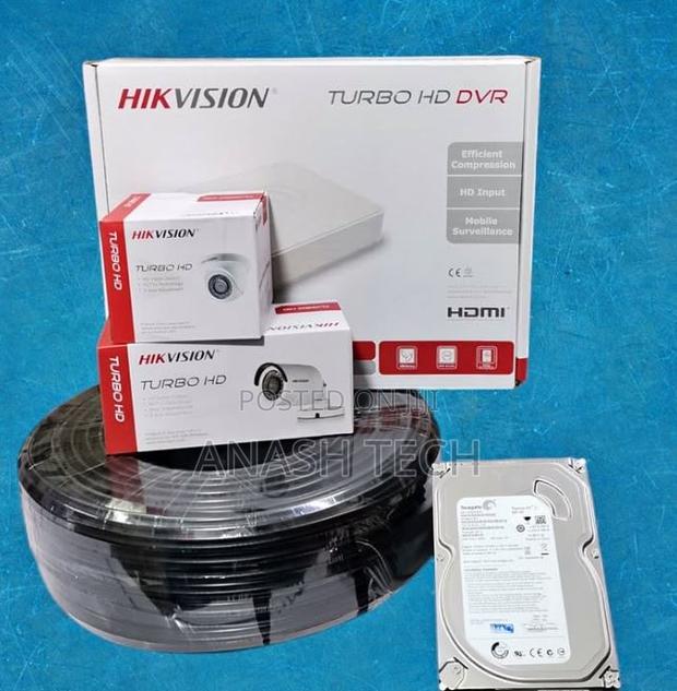 New (2mp) 4 CCTV Camera 4ch.Full Hd DVR Kit Ir Hd Cameras - main view