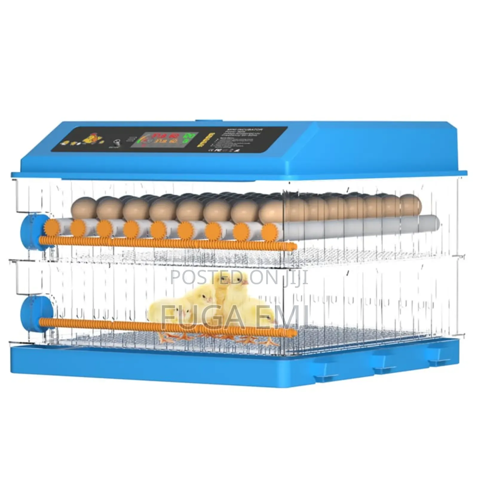 Ac/Dc Automatic Egg Incubator 128 Eggs