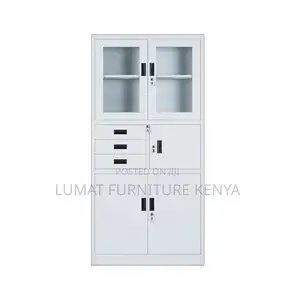 Metallic Filing Cabinet With Safe