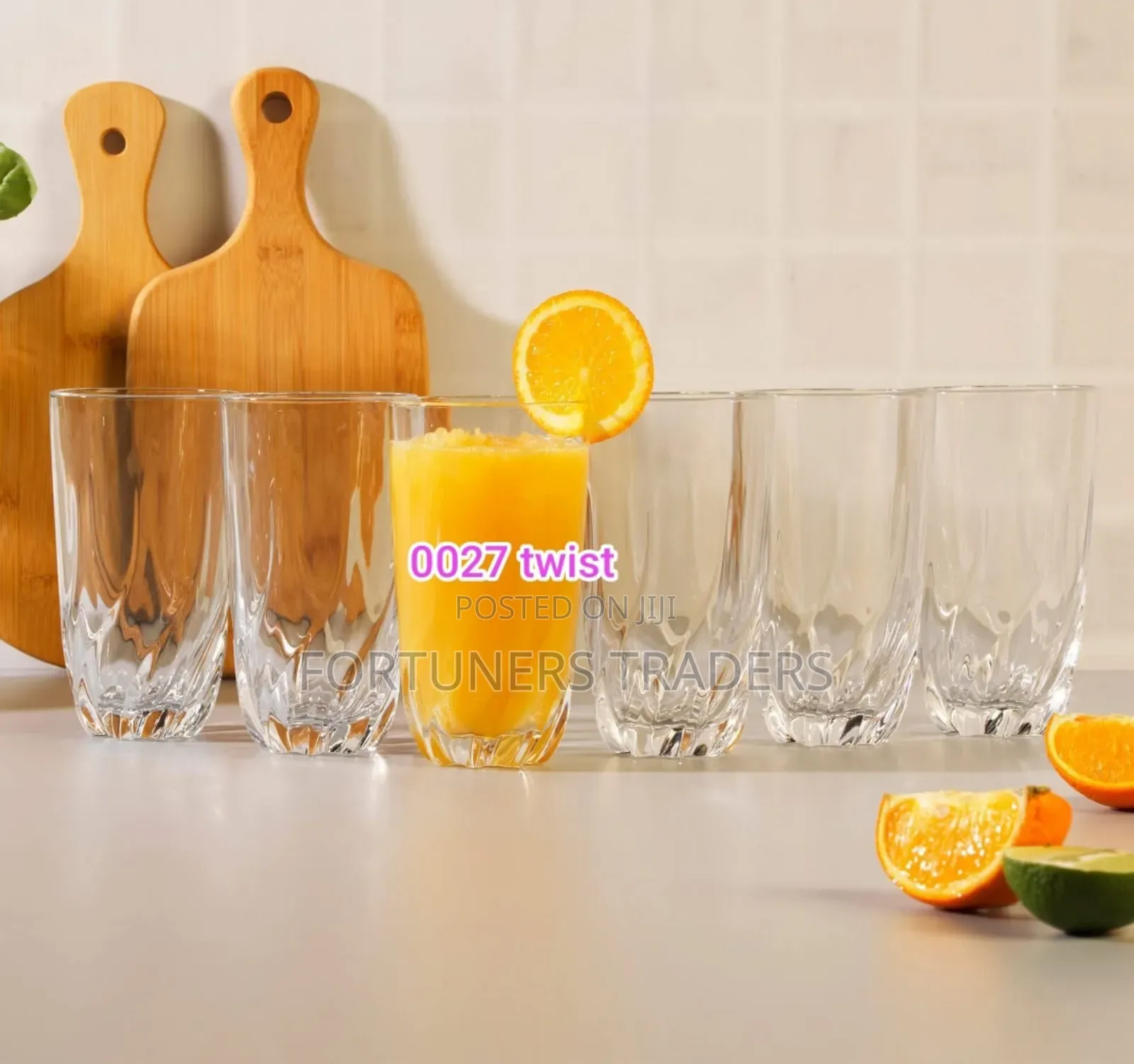 6pcs Twist Glasses