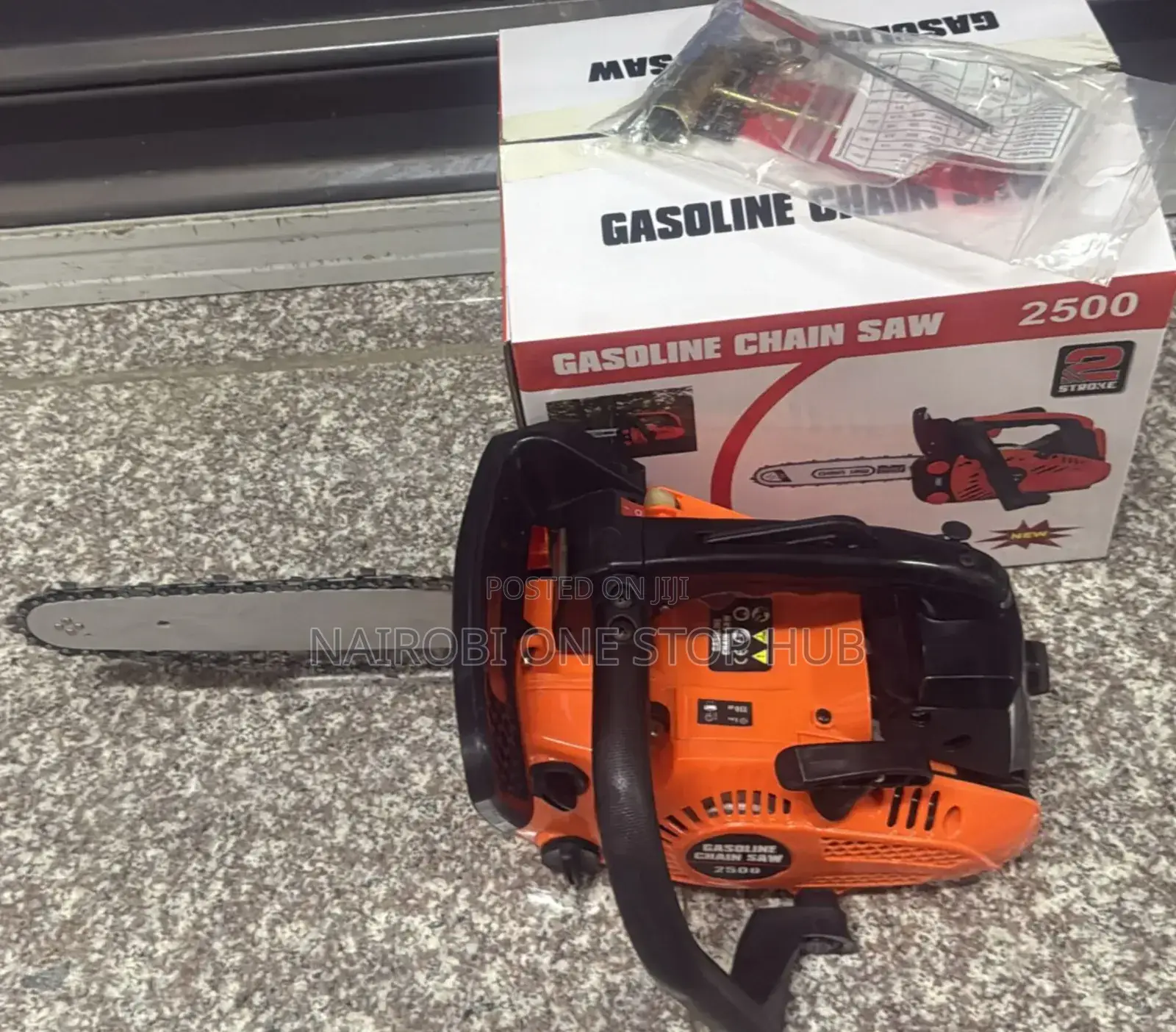 Powerful Heavy Duty Gasoline Chain Saw
