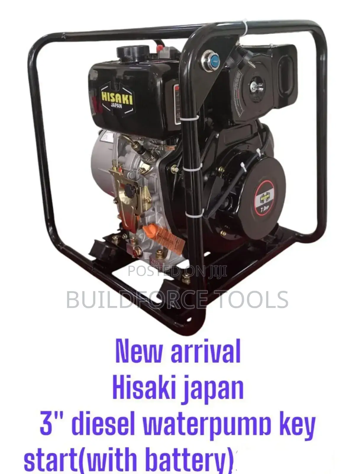 Hisaki Japan 3" Water Pump With Keystart