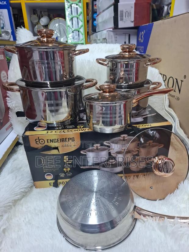 Eberg 12pc Cookware Set - main view