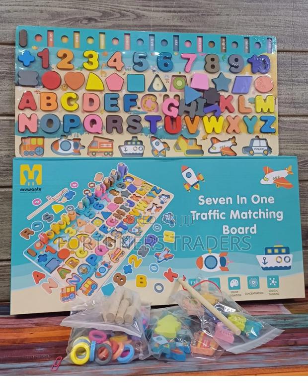 7 in 1 Montessori Maths Board Game - main view