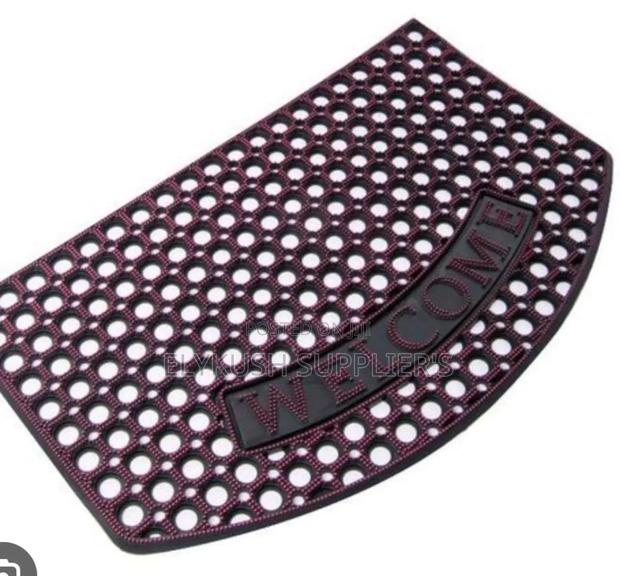 Welcome Rubber Door Mat Now Available 
Size 45*75 Cm
P