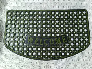 Welcome Rubber Door Mat Now Available 
Size 45*75 Cm
P