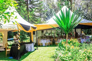 100pax Party Decor Set Up With B-Line Tent Chiavari Chairs