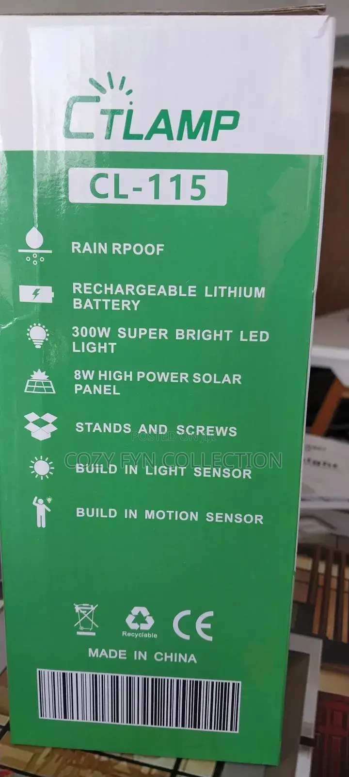 Ct Solar Street Lamp 300watts