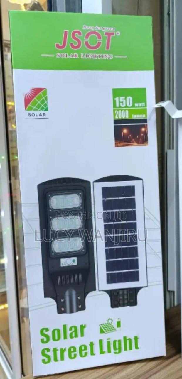 Jsort 100w Solar Street Light - main view