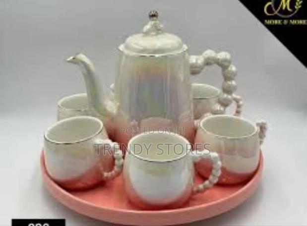 Rotating Tray Tea Set