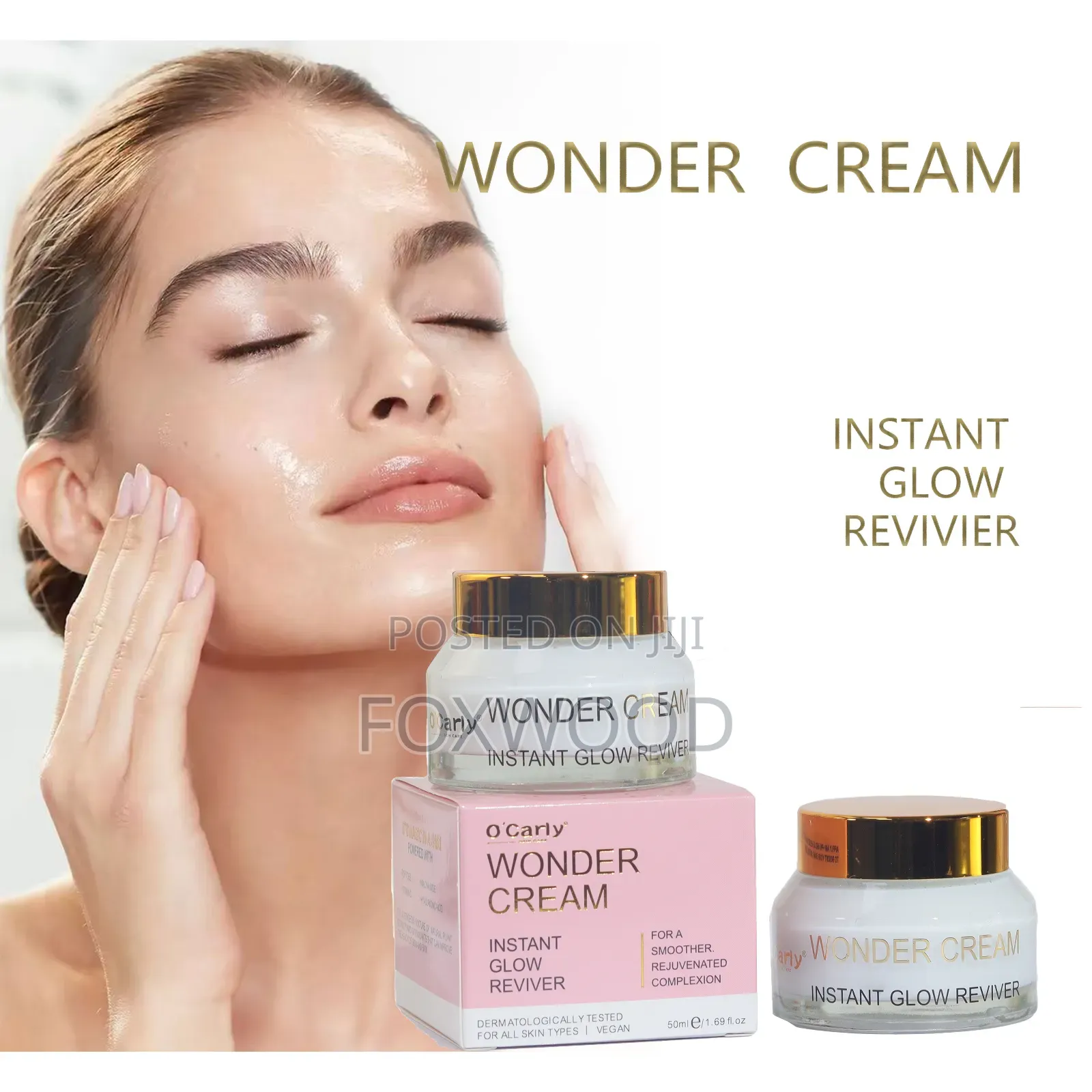 O'Carly Wonder Cream Instant Glow Reviver.