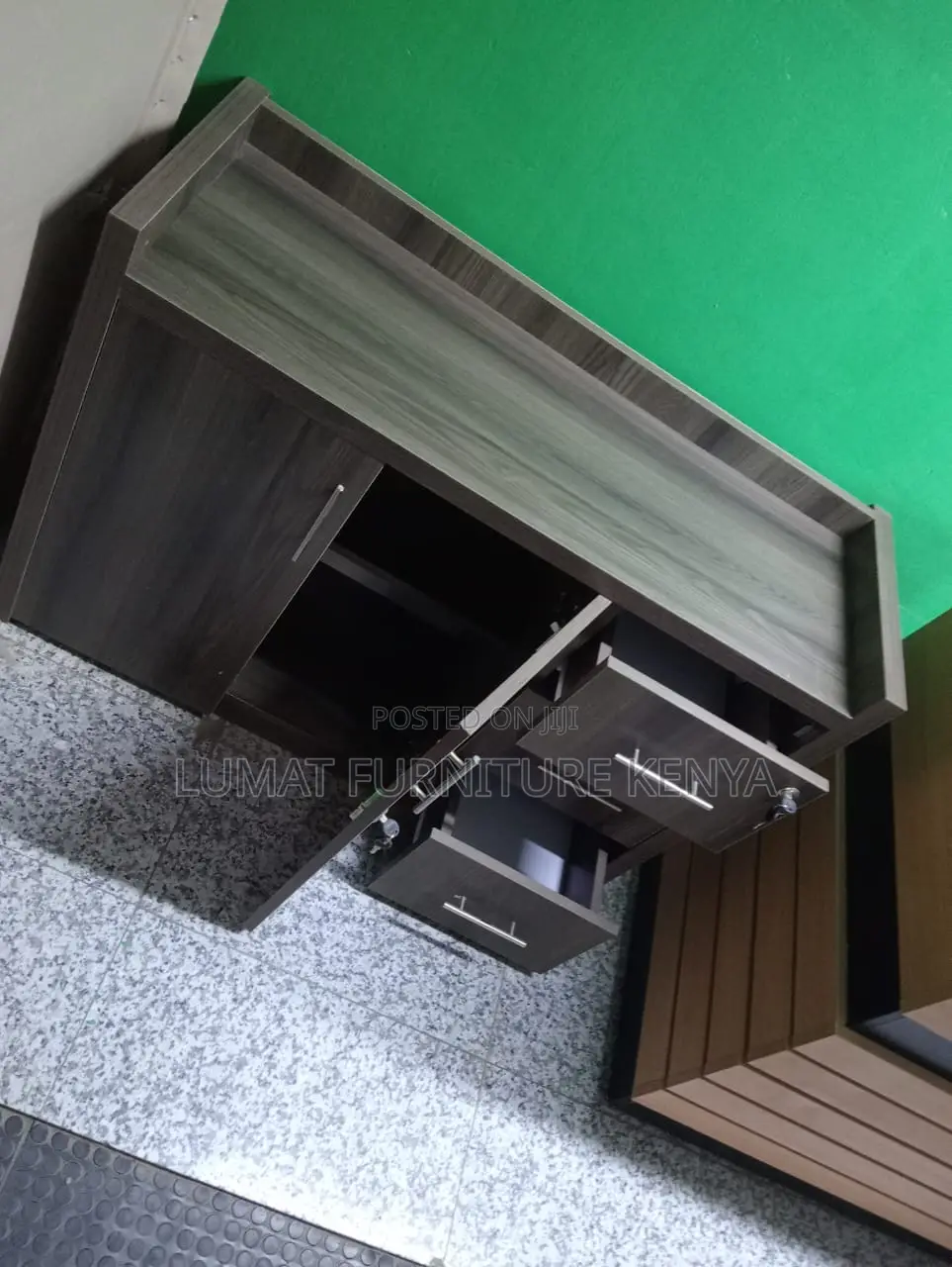 Wooden Office Side Console
