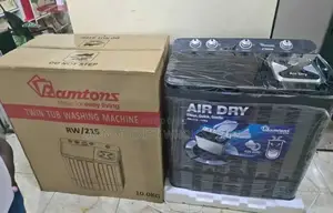 Double Tab - Ramtons 10kgs Washing Machine. Two Tab