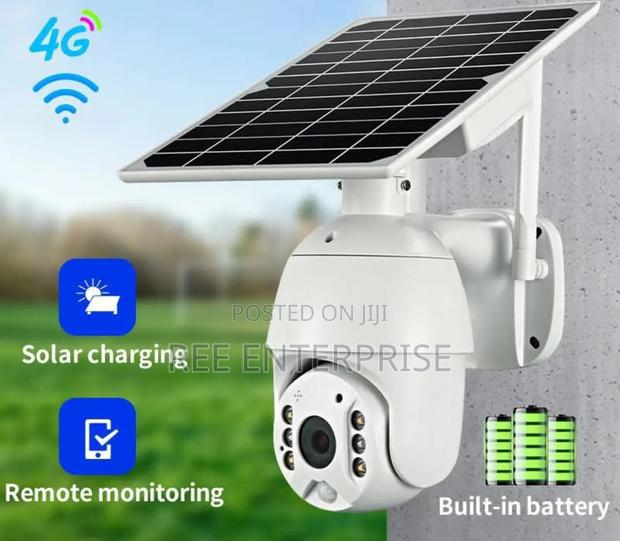 Brand New 4g Solar Powered PTZ Camera Ubox