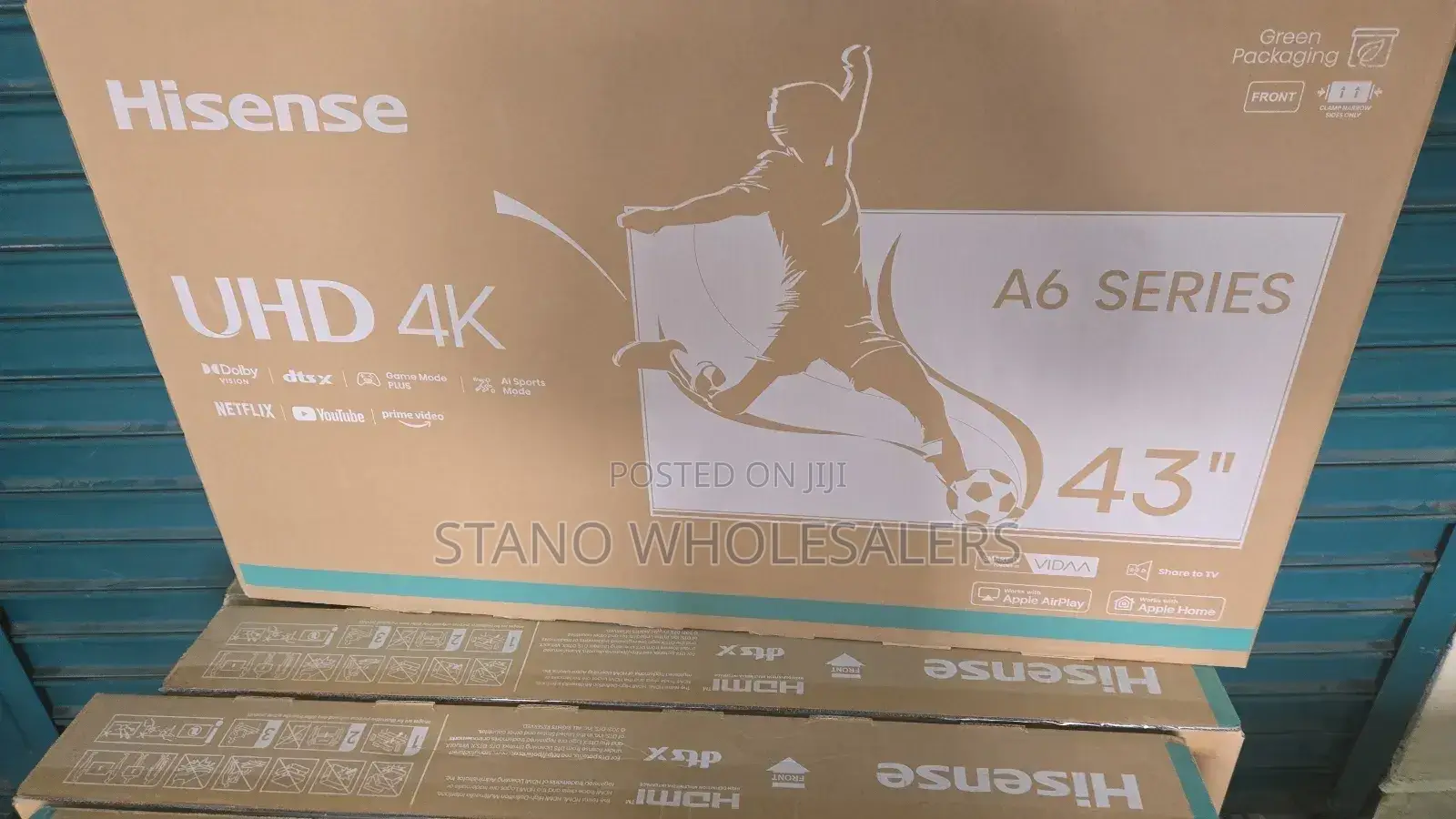 Hisense 43 Inches A6 Series