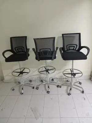 Reception Chairs With Mesh Backrest