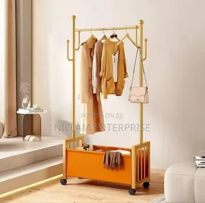 Metallic Clothes Rack*