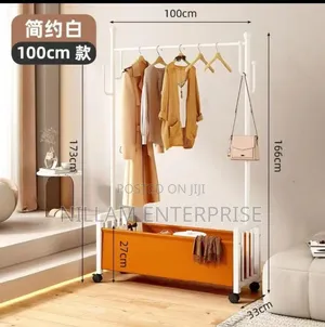 Metallic Clothes Rack*