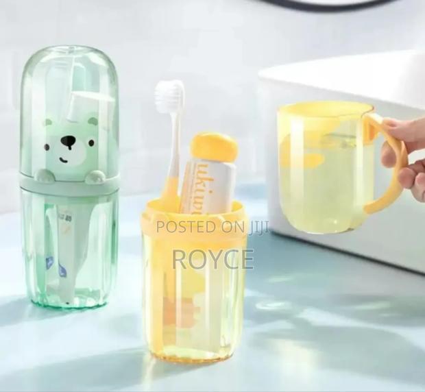 Kids Cartoon Themed Tooth Brush Holder - main view