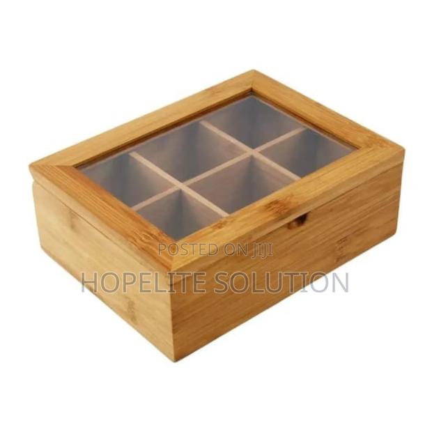 Bamboo Tea Bag Organizer - thumbnail 4