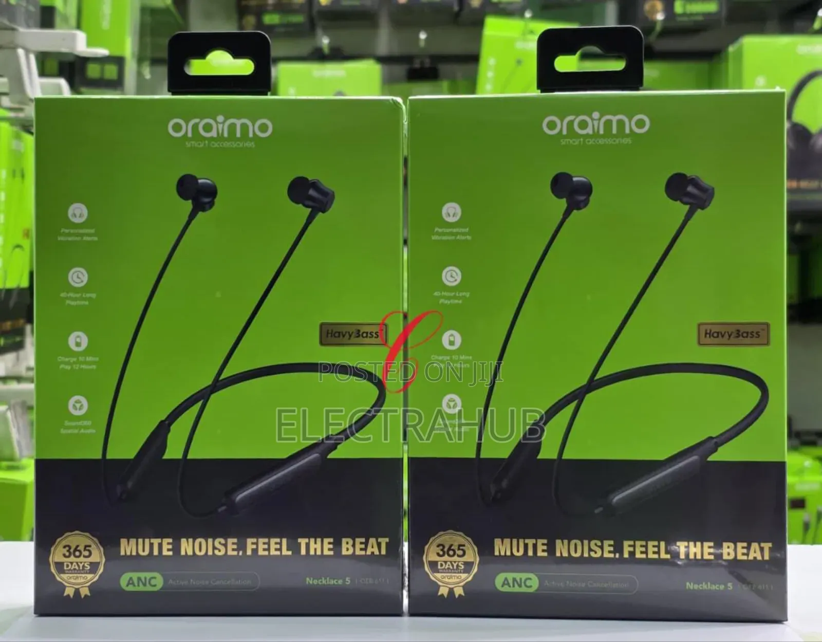 Oraimo Necklace 5 Anc Brand New Sealed