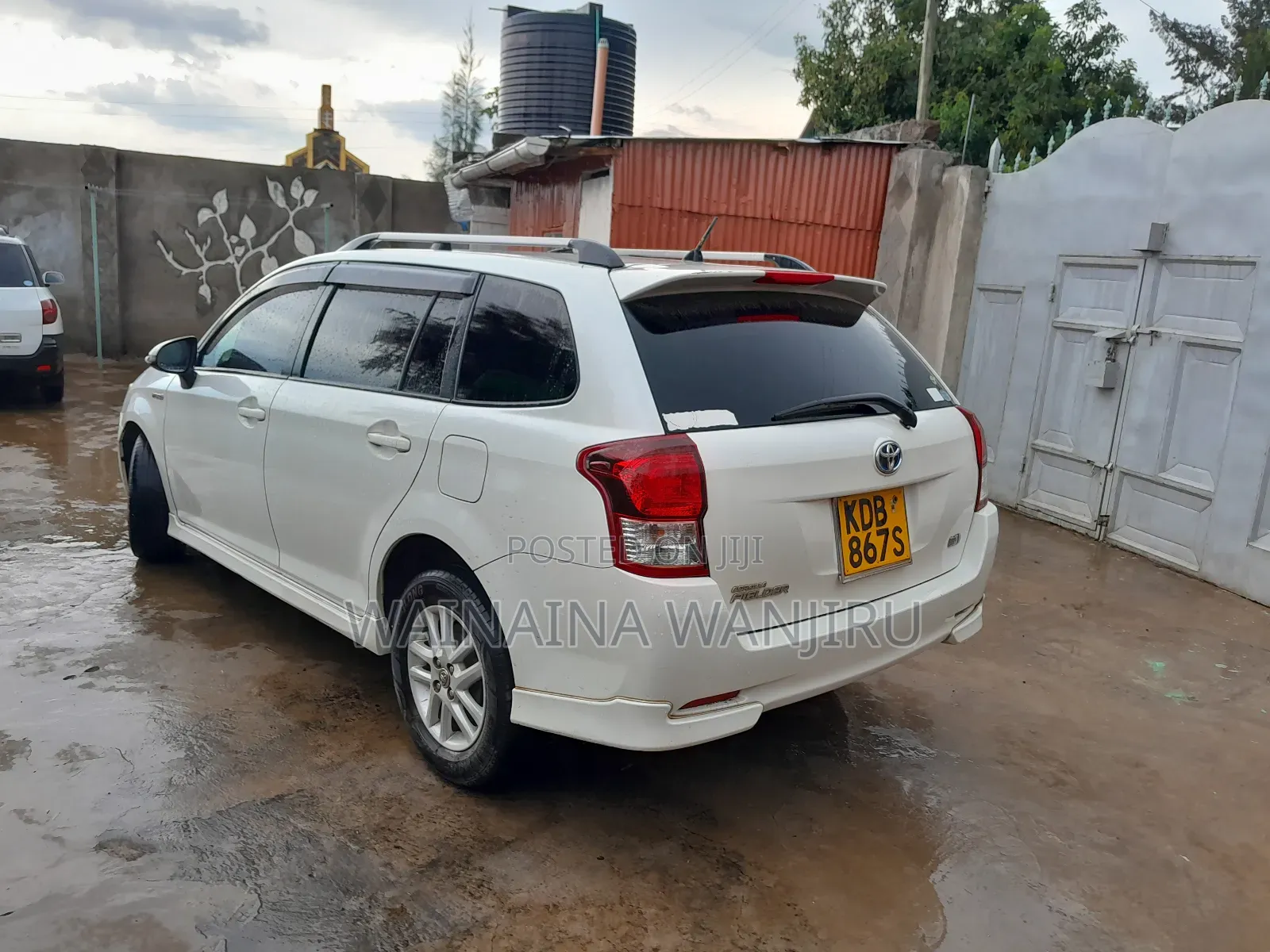 Toyota Corolla Fielder 2014 White