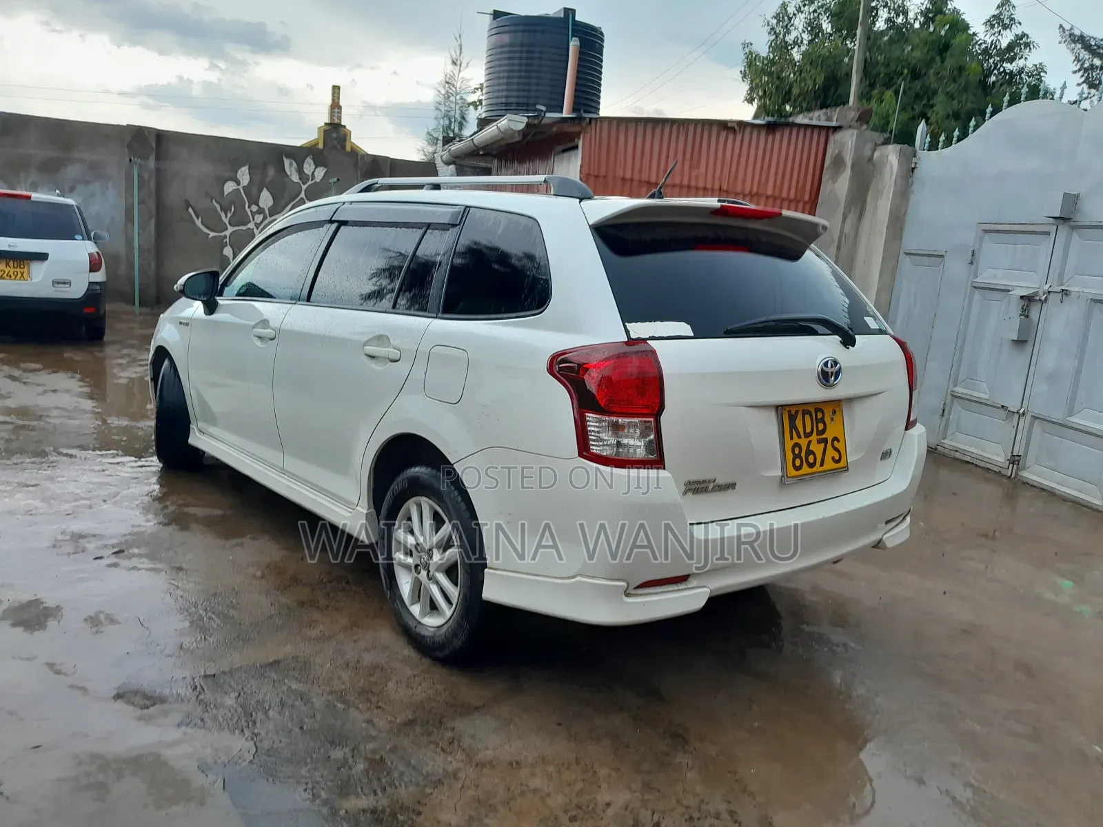 Toyota Corolla Fielder 2014 White