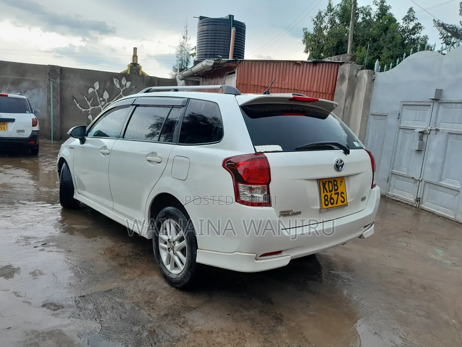 Toyota Corolla Fielder 2014 White