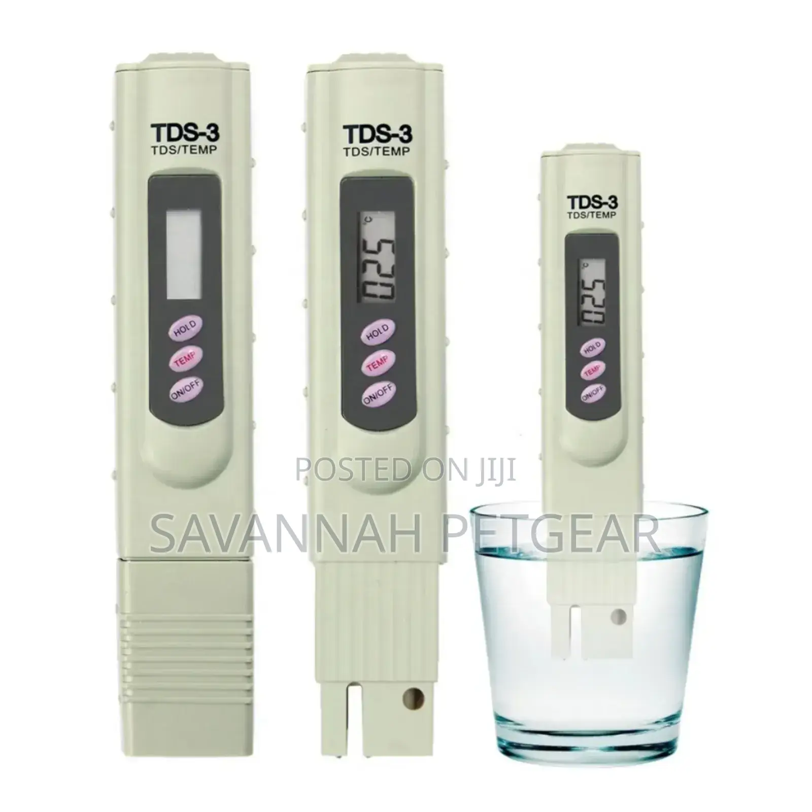 LCD Digital Display TDS Meter Show Total Dissolved Solids in Solutions