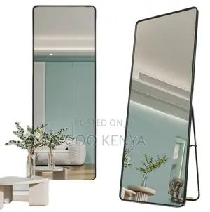Home Mirror; Sturdy Frame Full-Length Standing Dressing Mirror
