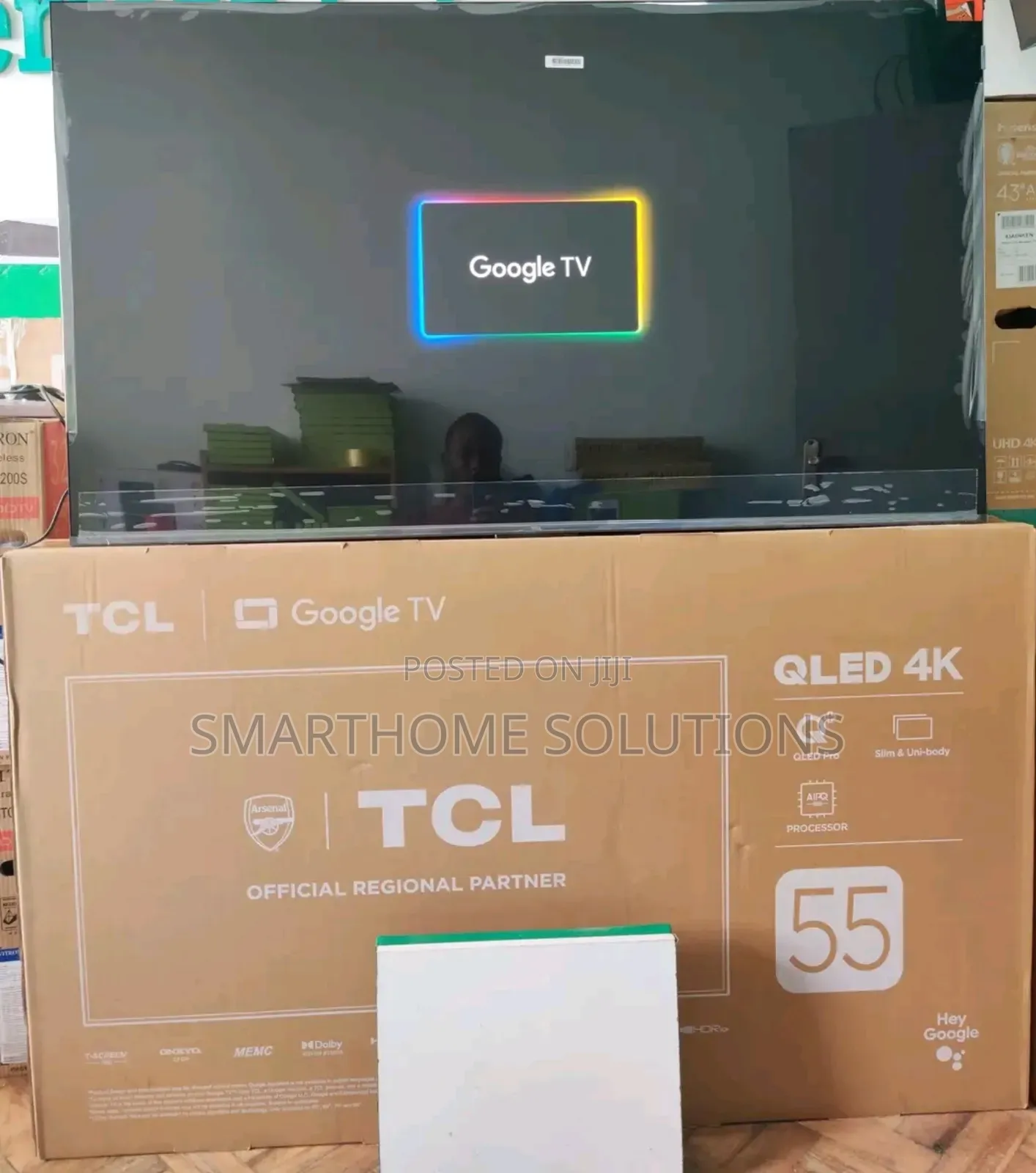 Tcl Qled 55 Inches Smart Android Tv