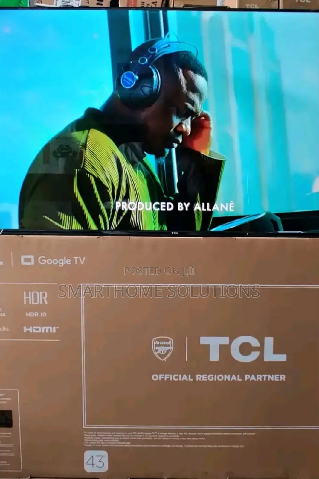 Tcl 43v6c 43 Inch Hdr Google Smart Tv New Model 2025