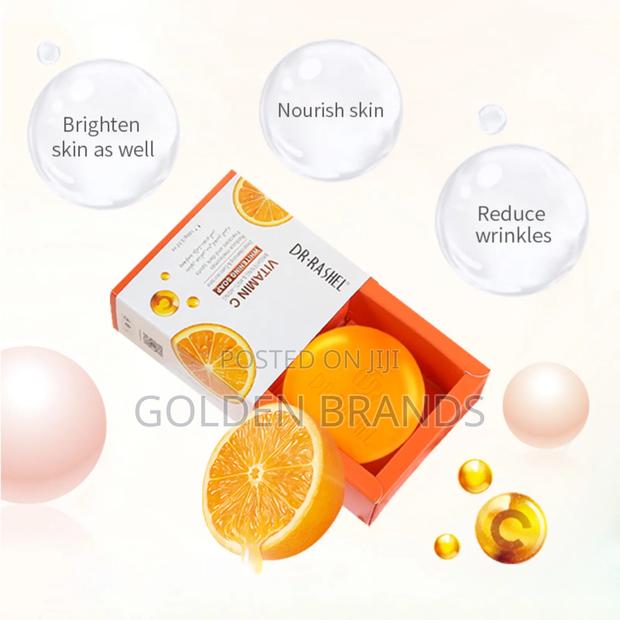 Vitamin C Brightening Soap-Nourishes Skin, Fades Wrinkles Glows