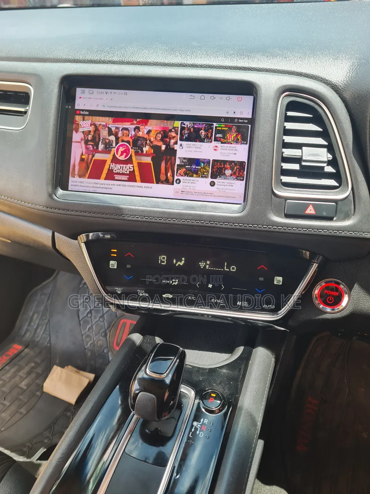 Honda Vezel 2015-2022 Fitted With High End Android Radio 128+6 Gb