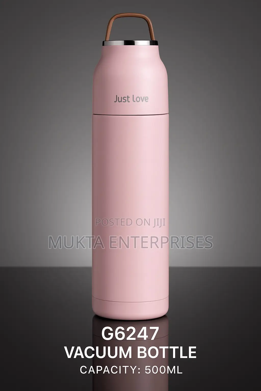 G6247 – 500ml Vacuum Bottle (Just Love Edition)